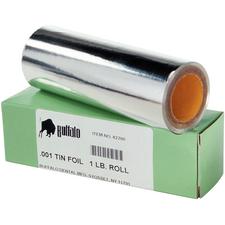 Feuille d’étain – 6" de largeur, rouleau de 1 lb