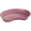 Emesis Basins - Disposable Plastic, Rose, 16 oz, 9", 250/Pkg